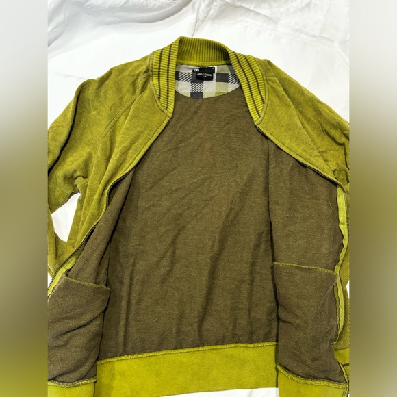 Green DC large zip up light jacket - Picture 4 of 7